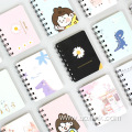 Custom Cartoon Mini Coil Notebook A7 Spiral Notebook